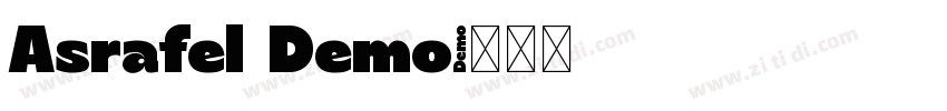 Asrafel Demo字体转换